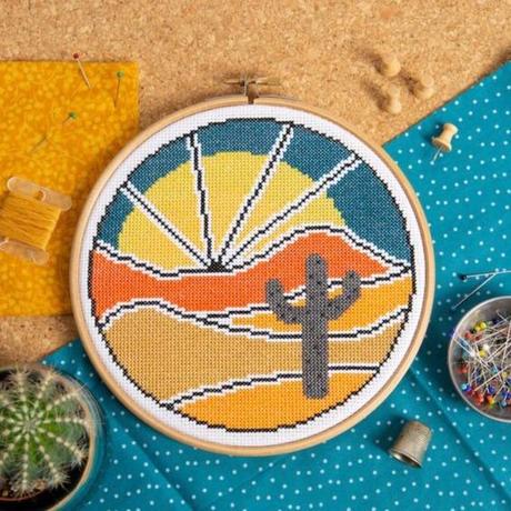 Desert Escape Cross Stitch Kit